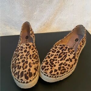 Leopard Print Espadrilles